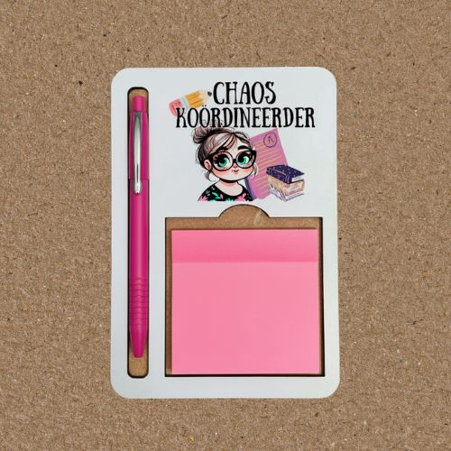 MDF Pen and Sticky Note Holder – Sublimation Ready